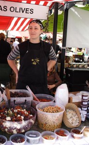 market Stel olives